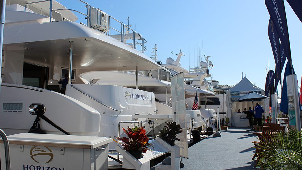 The yachts in our boat show