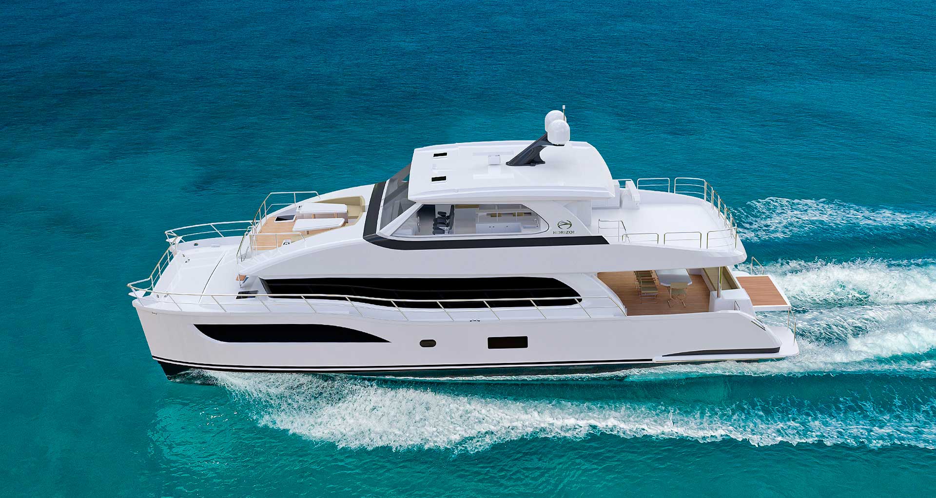 2023 horizon pc68 luxury power catamaran