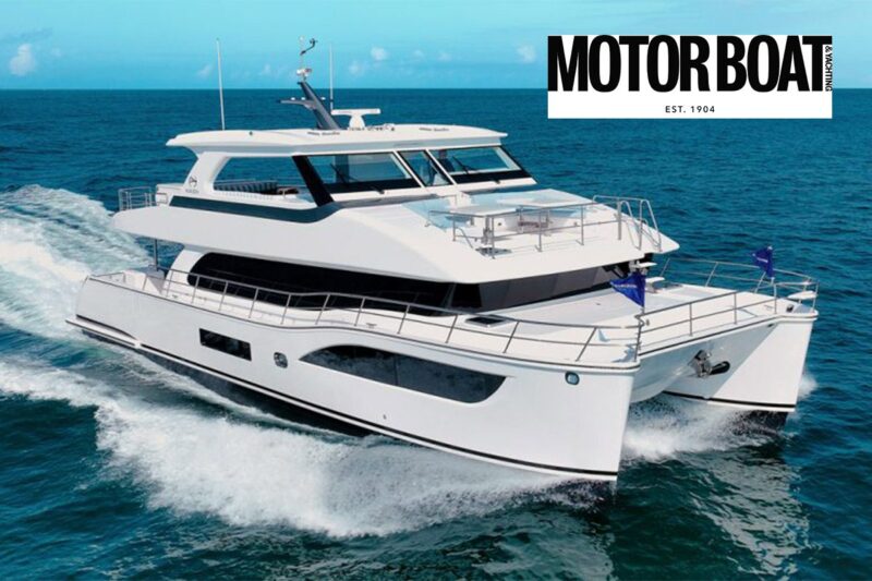 Motor Boat and Yachting article with Horizon Power Catamarans PC68 Expansive