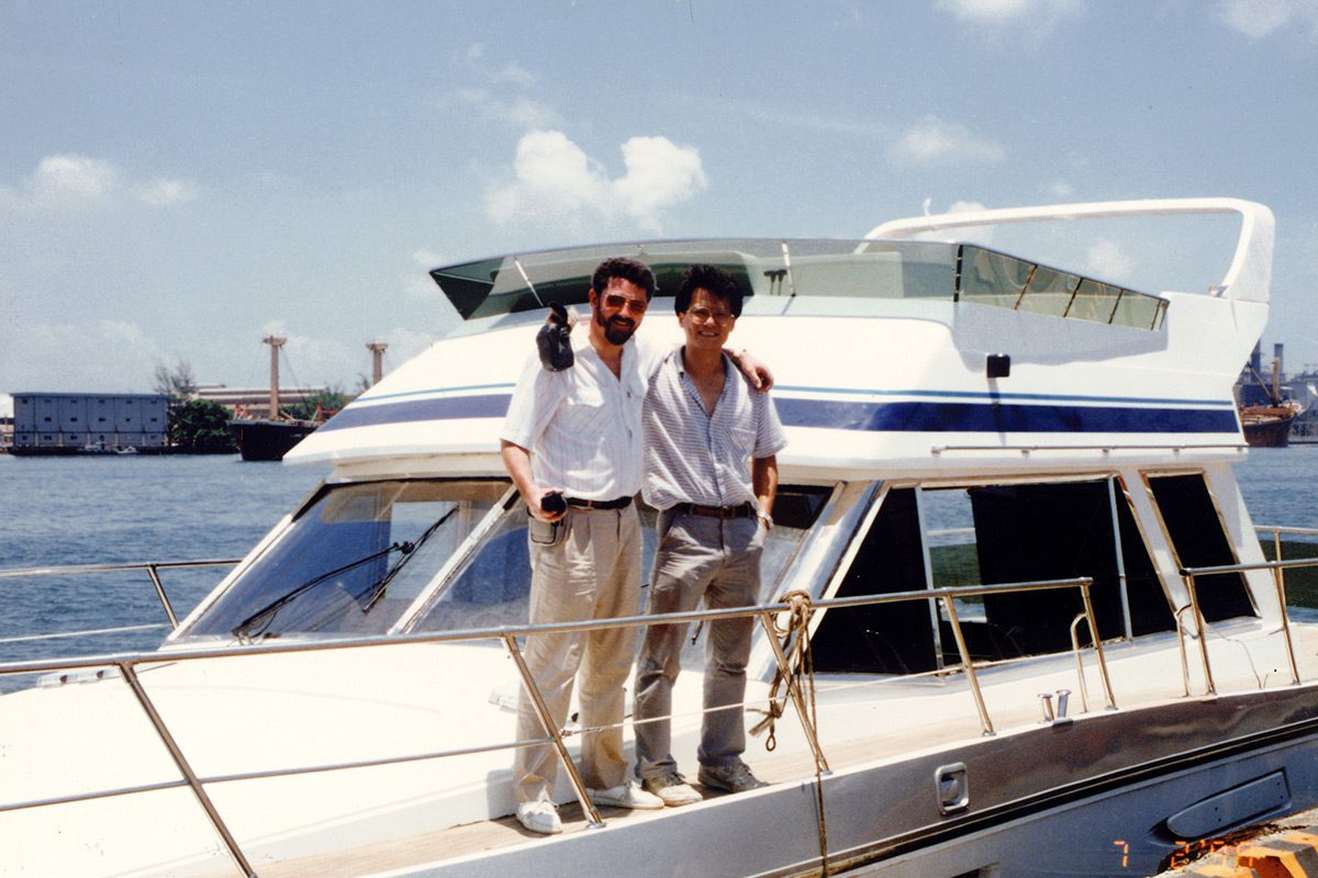 Horizon Power Catamarans The Godfather The story of a serial Horizon yacht owner Alec and John Lu