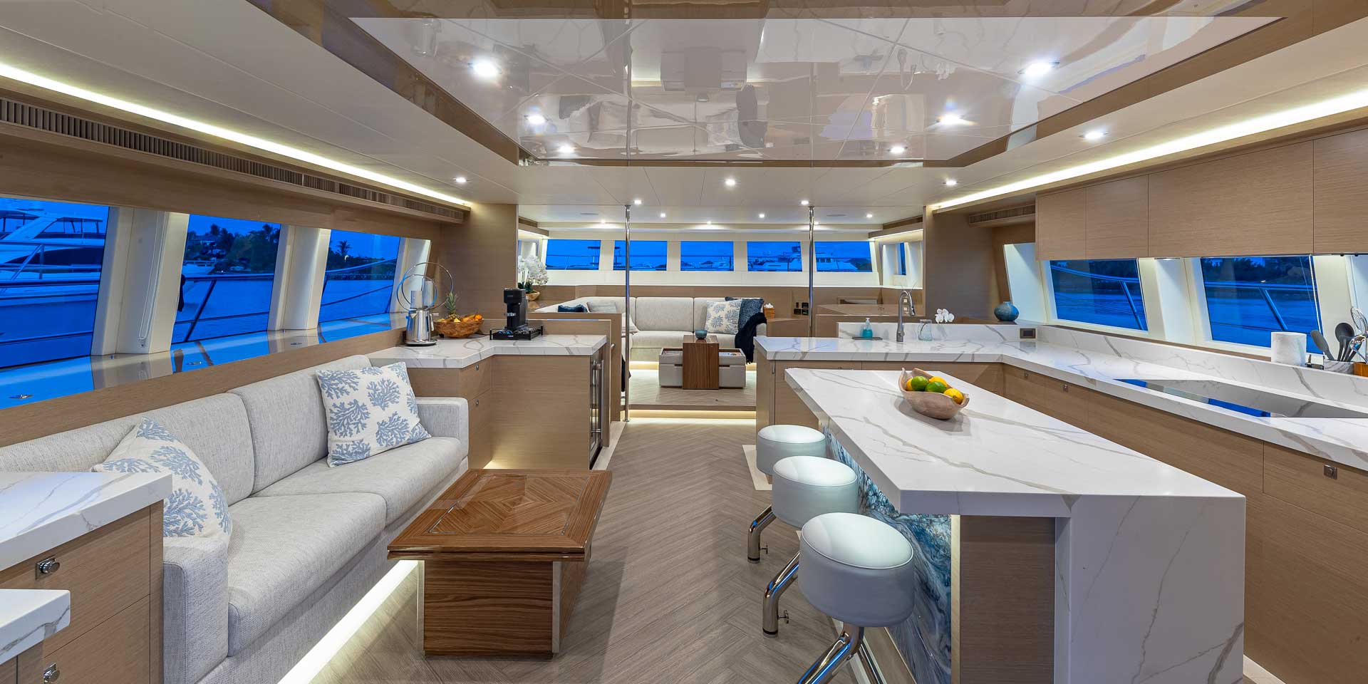 Horizon PC68 Catamaran Interior