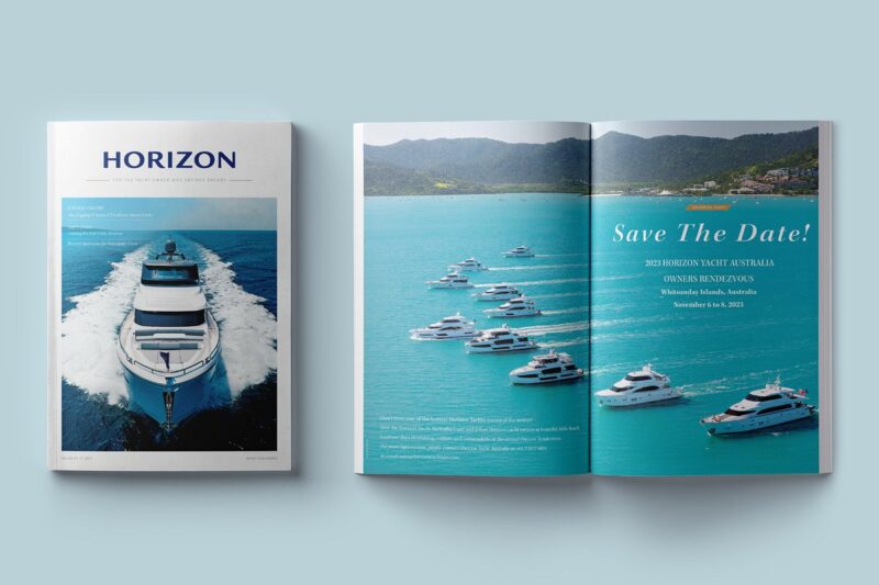 Horizon Power Catamarans New Brand Publication