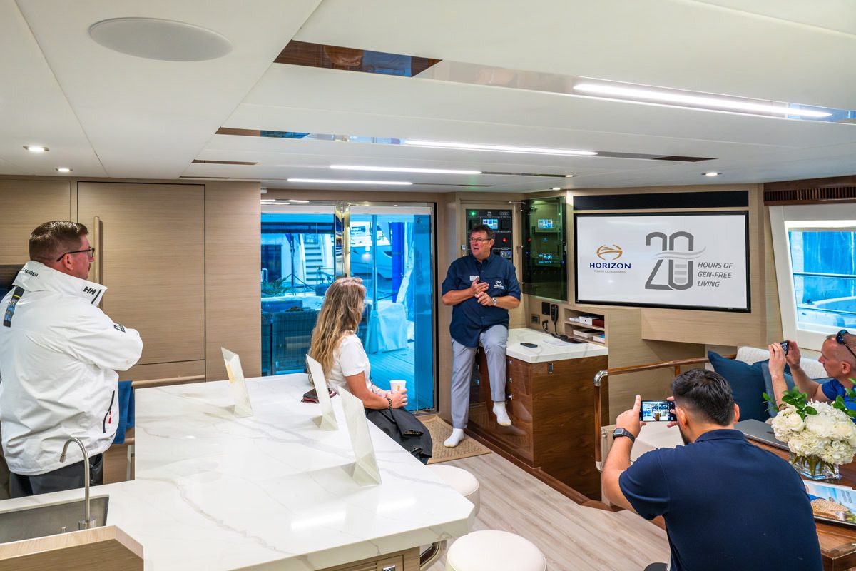 Horizon Power Catamarans wows with its “Showcase of Silence” at Palm Beach