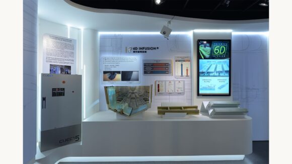 6D infusion display at Atech