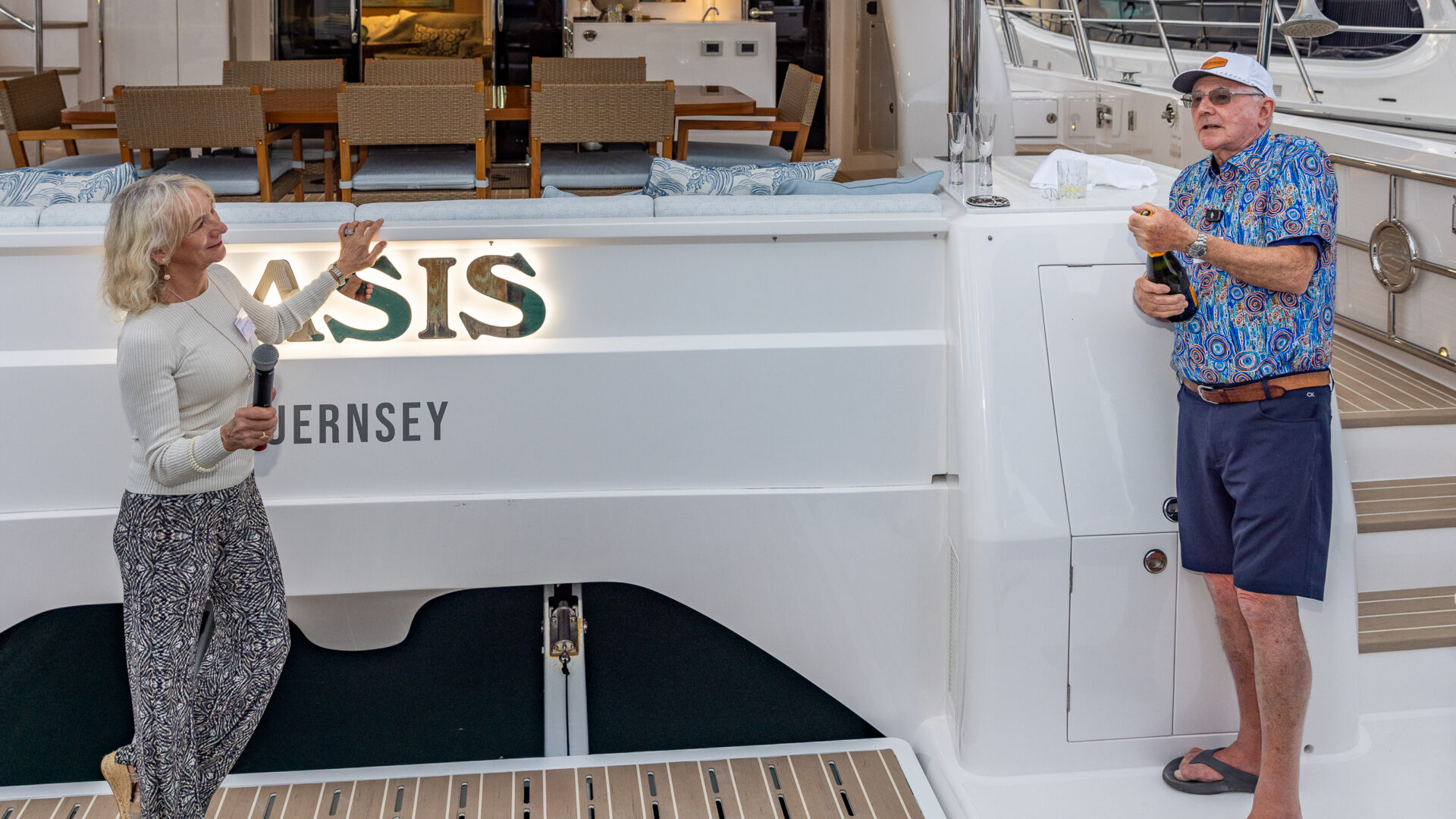 oasis christening