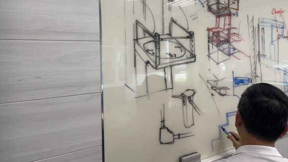 PC68A elevator drawings at yard